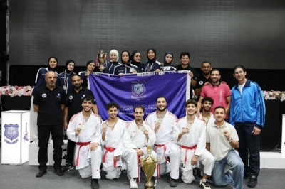 عمان الاهلية بطلة الجامعات الأردنية في الكراتيه للطلاب ووصيفه البطولة للطالبات .. صور