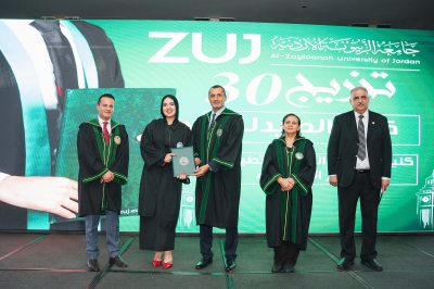 جامعة الزيتونة الأردنية تحتفل بتخريج الفوج الثلاثين من طلبتها المصريين في القاهرة