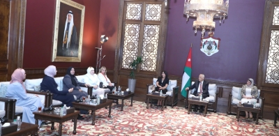 قيادات نسائية في حزب الاتحاد الوطني الأردني تلتقي رئيس الديوان الملكي وتبحث دور المرأة في التحديث السياسي
