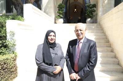 قيادات نسائية في حزب الاتحاد الوطني الأردني تلتقي رئيس الديوان الملكي وتبحث دور المرأة في التحديث السياسي