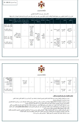 وزارة الاتصال الحكومي تعلن عن وظائف شاغرة بعقود محددة المدة