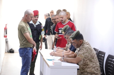 بدء الفحوصات الطبية للدفعة الثالثة من مكلفي خدمة العلم