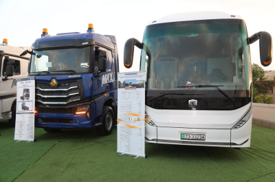 شركة جميل عودة وأولاده تطلق الجيل الجديد من شاحنات وبكبات SINOTRUK في الأردن -  فيديو وصور