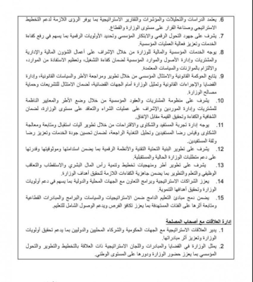 الحكومة تعلن عن وظيفة قيادية براتب 2700 دينار - تفاصيل