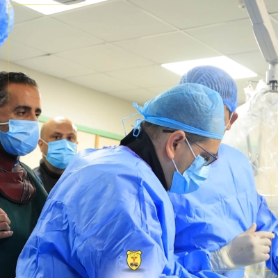 عملية قسطرةً نوعيّة لشابّة عشرينيّة في مستشفى الجامعة الأردنيّة