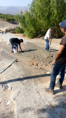 جرش .. متابعة ميدانية لأعمال صيانة الطرق في الكفير