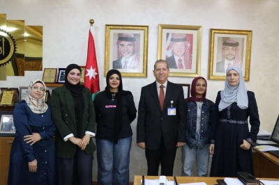 جامعة عمان العربية تبحث سبل التعاون مع هيئة شباب لواء عين الباشا