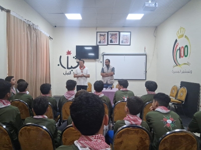 انطلاق معسكر الكشافة والمرشدات في مركزي شابات جرش وشباب كفرخل