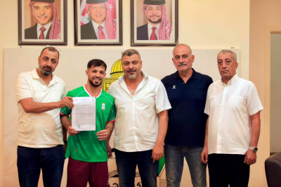 الوحدات يضم الفلسطيني محمود أبو وردة لموسم واحد