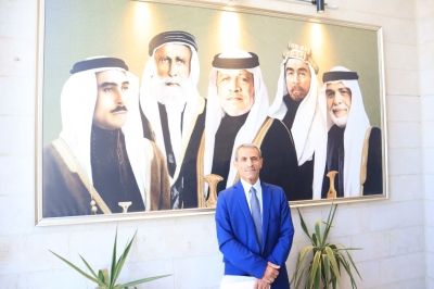 مختار عشيرة العبداللات يزور مستشارية الديوان الملكي ويؤكد الاعتزاز بالقيادة الهاشمية