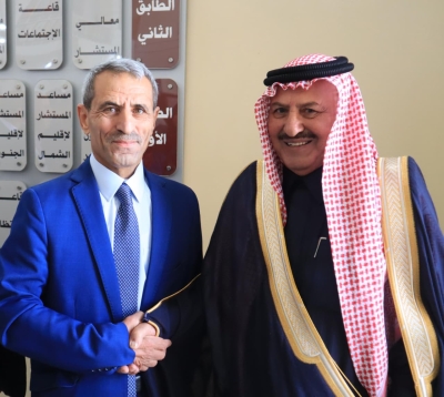 مختار عشيرة العبداللات يزور مستشارية الديوان الملكي ويؤكد الاعتزاز بالقيادة الهاشمية