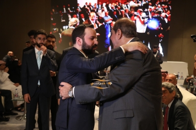 جاهة آل الرياحي تطلب يد كريمة الدكتور حسين أيوب للشاب حمزة