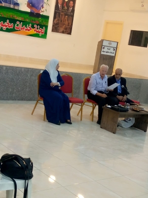 (الصحة للجميع) ..  محاضرة توعوية في مخيم سوف لتعزيز الصحة النفسية والتغذية السليمة