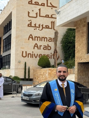 قيس ربيحات.. مبارك الماجستير