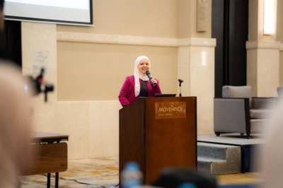 عميد كلية الصيدلة في عمان العربية تشارك في مؤتمر (السلامة التجميلية: الجانب العلمي والتنظيمي)