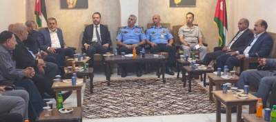 المجلس الأمني المحلي لمركز أمن جرش يناقش ظاهرة تسكع الطلبة والسلامة المرورية