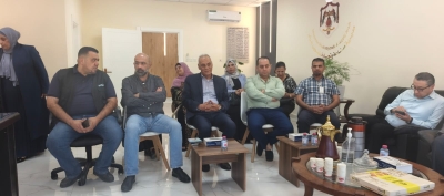 افتتاح المبنى الجديد لمديرية صناعة وتجارة وتموين جرش