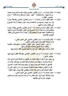 صدور قانون الملكية العقارية في الجريدة الرسمية - تفاصيل