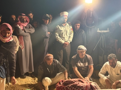 بالصور .. القوات المسلحة تشيّع جثامين خمسة من مكلفي خدمة العلم إثر حادث سير