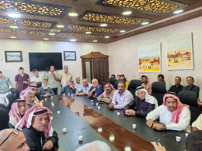 بحث تخصيص موقع لإقامة سوق لتجارة المواشي في جرش