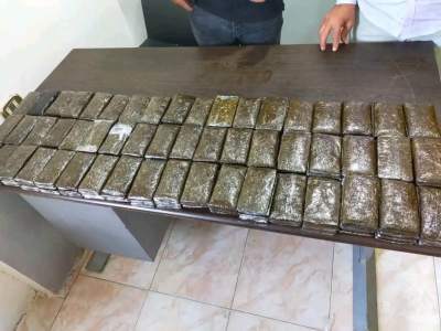 إحباط تهريب 280 فرش حشيش من مصر إلى الأردن عبر ميناء العقبة - صور