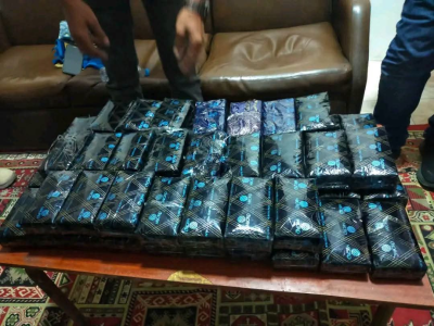 إحباط تهريب 280 فرش حشيش من مصر إلى الأردن عبر ميناء العقبة - صور
