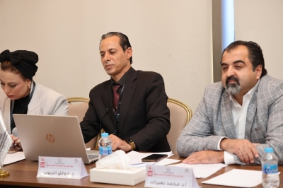 الدكتور الزبون من عمان العربية يحصل على شهادة (مقيم جودة معتمد لمؤسسات التعليم العالي)