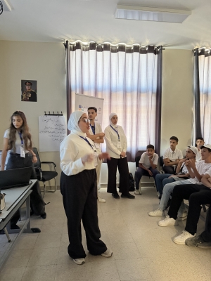 جامعة عمان العربية تشارك في حملة (أمانك يبدأ من هنا ) ضمن برنامج (أنا أشارك) الوطني لتعزيز الوعي بالأمن السيبراني