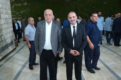 آل التل يستقبلون جاهة آل العياط لطلب يد تالا غيث التل للدكتور حسام خالد عياط (صور)