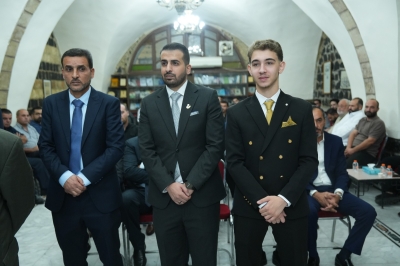 آل التل يستقبلون جاهة آل العياط لطلب يد تالا غيث التل للدكتور حسام خالد عياط (صور)