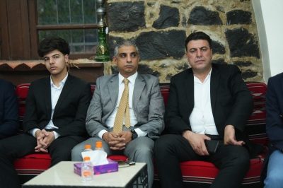 آل التل يستقبلون جاهة آل العياط لطلب يد تالا غيث التل للدكتور حسام خالد عياط (صور)