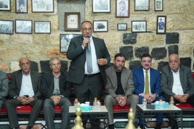 آل التل يستقبلون جاهة آل العياط لطلب يد تالا غيث التل للدكتور حسام خالد عياط (صور)