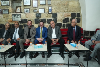 آل التل يستقبلون جاهة آل العياط لطلب يد تالا غيث التل للدكتور حسام خالد عياط (صور)