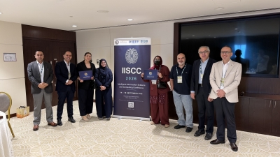 جامعة عمان العربية تشارك في المؤتمر الدولي للأنظمة المعلوماتية الذكية والحوسبة  (IISCC 2026  ) في دولة الإمارات العربية المتحدة