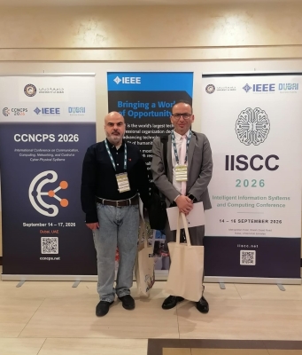 جامعة عمان العربية تشارك في المؤتمر الدولي للأنظمة المعلوماتية الذكية والحوسبة  (IISCC 2026  ) في دولة الإمارات العربية المتحدة