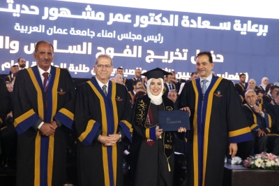 برعاية الدكتور عمر الجازي.. جامعة عمان العربية تحتفل بتخريج الفوج السادس والعشرين للفصلين الثاني والصيفي - صور