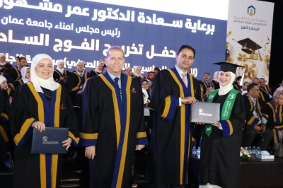 برعاية الدكتور عمر الجازي.. جامعة عمان العربية تحتفل بتخريج الفوج السادس والعشرين للفصلين الثاني والصيفي - صور