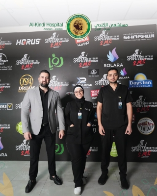 مستشفى الكندي الراعي الطبي لبطولة Spartan Muay Thai Championship