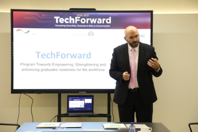 جامعة عمان العربية توقّع اتفاقية تعاون مع جمعية «إنتاج» لتعزيز مبادرة TechForward وربط مشاريع التخرج باحتياجات سوق العمل