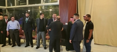 تهنئة بمناسبة زفاف الحسن أيمن العتوم