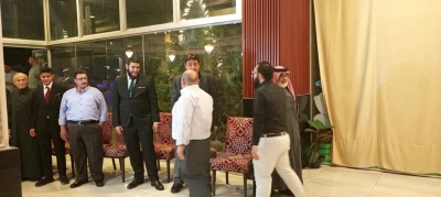 تهنئة بمناسبة زفاف الحسن أيمن العتوم