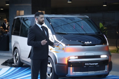 كيا الأردن تطلق PV5 الكهربائية وتفتح آفاقًا جديدة لمستقبل المركبات التجارية - فيديو وصور