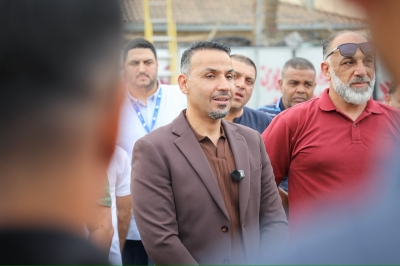 مدير عام شركة الكهرباء يودّع بعثة العمرة الخاصة بموظفي الشركة
