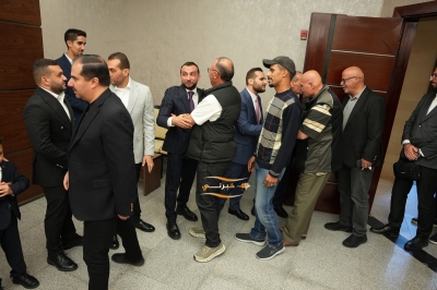 الحاج هاني حبيبة يولم بزفاف نجله مهدي