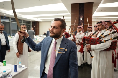 الحاج هاني حبيبة يولم بزفاف نجله مهدي