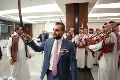 الحاج هاني حبيبة يولم بزفاف نجله مهدي