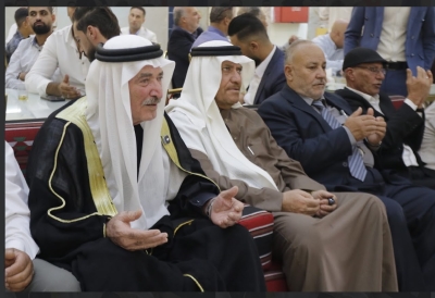 جاهة كريمة تجمع آل عزام وآل نصرالله.. وألف مبارك
