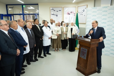 الدكتور هاني الملقي يرعى افتتاح مركز جامعة البترا لطب الأسنان