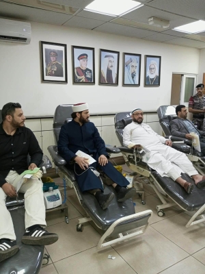 الأمن ينظّم حملة للتبرع بالدم دعماً لمصابي جريمة الكرك الارهابية