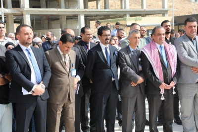 جامعة عمان العربية تنظّم وقفة شجب واستنكار وتؤكد وقوفها صفًا واحدًا خلف القيادة الهاشمية والأجهزة الأمنية - صور